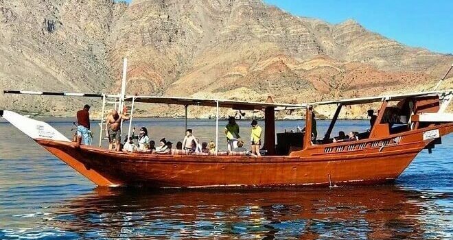 Half day Khasab dhow cruise